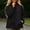 Black, variant on Sentmoon Fall Jackets for Women 2026 Waterproof Windproof Hooded Neck Cute Jackets for Women Long Sleeve with Zipper Raincoat with Pockets for Rainy Days Outdoor Events Concerts
