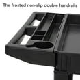 thumbnail image 4 of Service Cart 2-Shelf, Storage Handle, 500 lbs Capacity, for Warehouse/Garage/Cleaning/Manufacturing，45"X25", 4 of 7