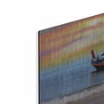 thumbnail image 2 of Luxe Metal Art 'Beach Sunset' by Mark Ashkenazi Metal Wall Art, 24" x 16", 2 of 8