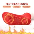 thumbnail image 6 of IUJSOY Heated Socks for Women Men Winter Warm Breathable Cotton Socks for Outdoor Skiing Camping, 6 of 9