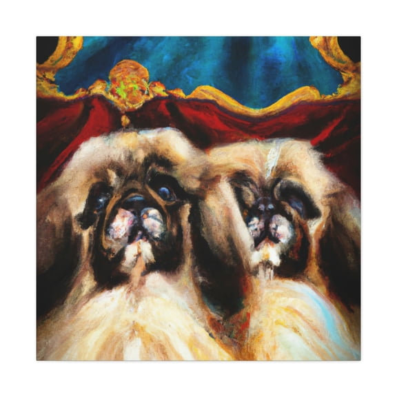 Pekingese in Surrealism - Canvas