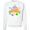 thumbnail image 2 of Inktastic It's My Birthday Adult Sweatshirt, 2 of 4