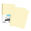 8.5 x 11" Ivory Color Paper Smooth, for School, Office & Home Supplies, Holiday Crafting, Arts & Crafts | Acid & Lignin Free | Regular 20lb Paper - 100 Sheets