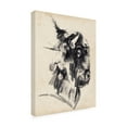 thumbnail image 2 of Jennifer Paxton Parker 'Bison Head Gesture I' Canvas Art, 2 of 3