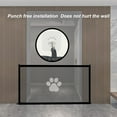 thumbnail image 3 of Puerta para Perros, Puerta de Malla para Perros, Valla de Seguridad, Puerta de Escalera para Mascotas, Puerta de Malla Plegable Portátil, Protector Seguro para Perros Suaves,, 3 of 7