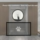 thumbnail image 3 of Puerta para Perros, Puerta de Malla para Perros, Valla de Seguridad, Puerta de Escalera para Mascotas, Puerta de Malla Plegable Portátil, Protector Seguro para Perros Suaves,, 3 of 7