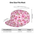 thumbnail image 6 of Uemuo Cute Flamingo Pattern Women's Baseball Cap,Straight Brim Hat,Golf Dad Hat,Travel Hat,Sun Protection Cap,Everyday Accessory, 6 of 9