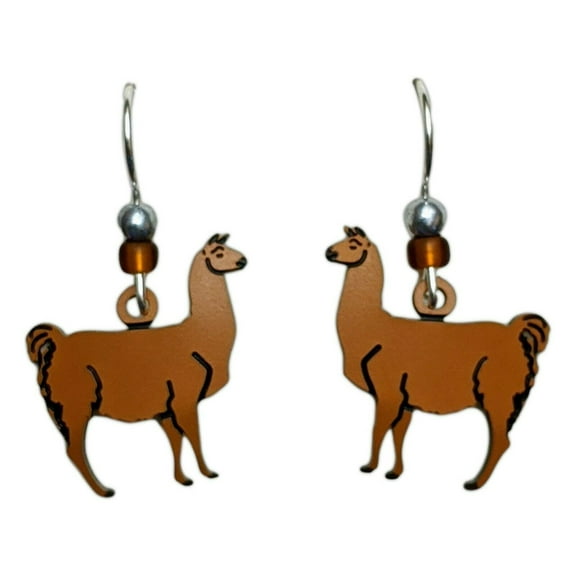 LLAMA Hypo-Allergenic Earrings, Sterling Silver Plated, by Sienna Sky