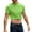 28#Green, variant on Men's Short Sleeve Crew Neck Cropped T Shirts Summer Relaxed Crop T-Shirts Baggy Tee Tops