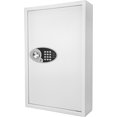 thumbnail image 4 of Steel 144 Key Cabinet with Electronic Keypad Lock Box, White, 4 of 4