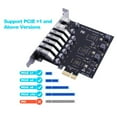 thumbnail image 3 of PCIe to USB 3.2 Gen 2 Card 8-Port (6X Type-A+2X Type-C) Converter, 3 of 8