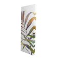 thumbnail image 1 of Feuilles de Palmier Tropicales Aquarelle - Toile 20"x60 Pouces - Impression à la Demande, 1 of 5