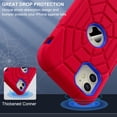 thumbnail image 4 of Funda Grifobes para iPhone 11/iPhone XR de 6.1 pulgadas para niños, color rojo y azul, 4 of 8
