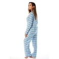 thumbnail image 2 of Just Love Womens Cozy Flannel Pajama Set  Warm, Long Sleeve Winter Sleepwear, 2 of 3