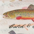 thumbnail image 2 of Catch & Release Fishing Throw Pillow, 14" x 18", 2 of 4