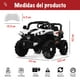 thumbnail image 2 of Kids House Carrito Montable Buggy Rocket 12V para Niños, Motor Dual, Control Remoto, Puertas Dobles, Luces LED, Música, Avance y Retroceso, Bluetooth, Batería Recargable, Seguro y Divertido, 2 of 5