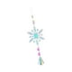 thumbnail image 2 of Adornos colgantes de cristal con forma de copo de nieve navideño de colores Estilo A, 2 of 9