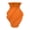 Orange, variant on 3D Printed Swirl Vase, 5.91x3.54inch Modern Decorative Vase for Home, Unique Spiral Wave Vase for Flowers & Home Decor