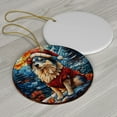 thumbnail image 3 of Christmas Haging Ornaments 2025 - Chinese Dog Christmas Ornament, Christmas Tree Ornaments, Chinese Dog Xmas Holiday Home Decor, Xmas Ornament, 3 of 4