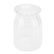 thumbnail image 3 of Modern Transparent Vase Fine Workmanship Home Decor 2.8X2.8X3.9In Classical Beauty 1Pc, 3 of 3