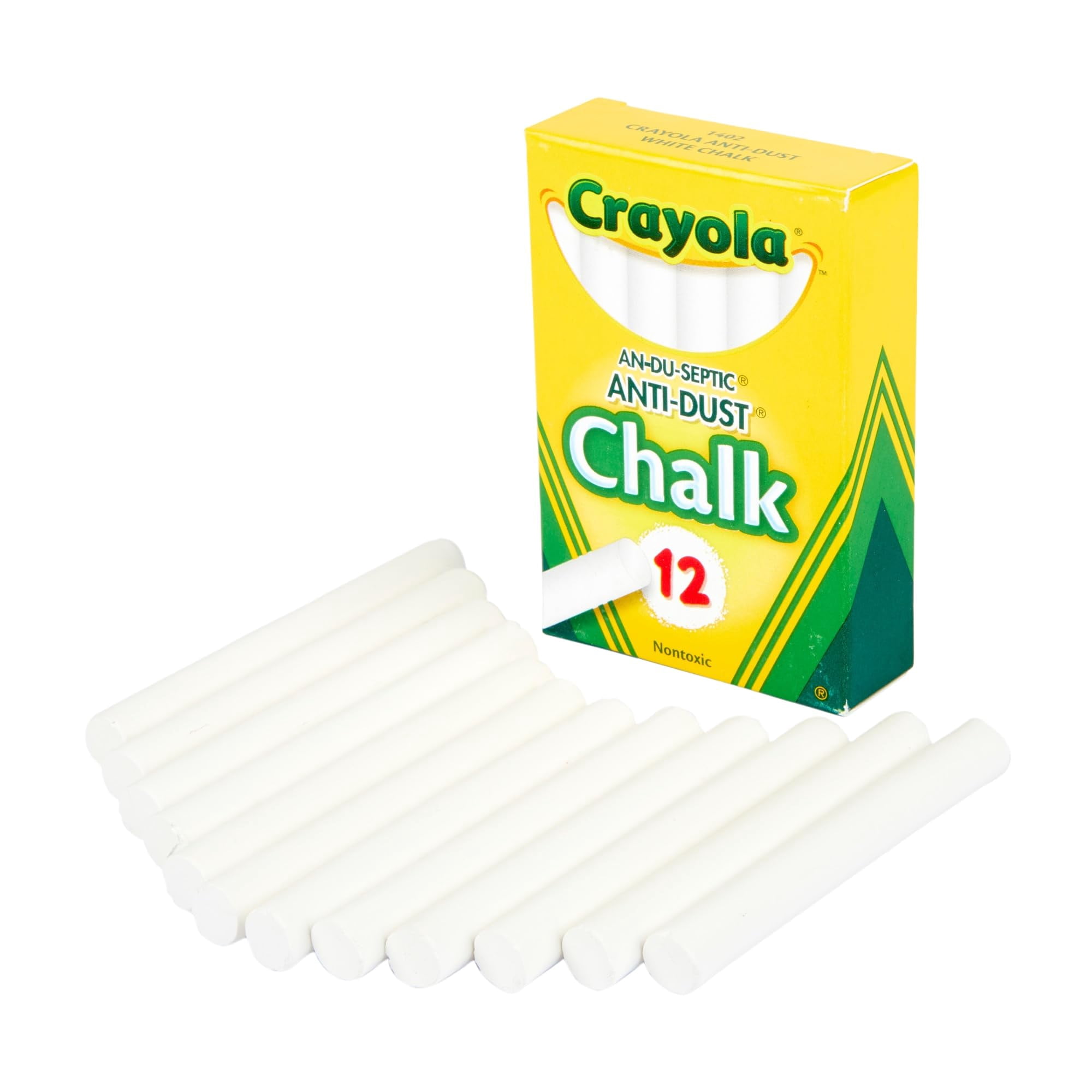 Crayola Anti-Dust White Chalk