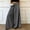 Black, variant on Women's Summer Striped Print Wide‑Leg Pants High‑Waist Elastic Waist Loose Casual Long Trousers with Side Pockets Sky Blue XL(XL)