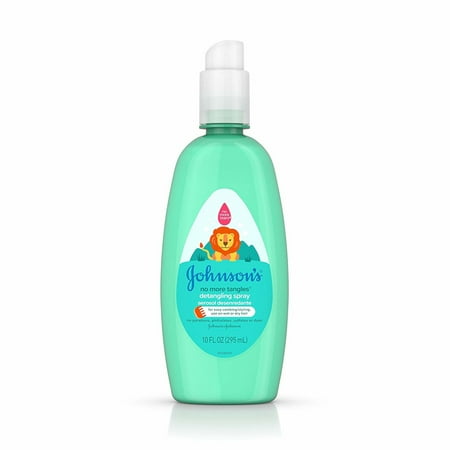 Johnson's Baby No More Tangles Detangling Spray 10 Oz, 5-Pack