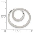 thumbnail image 2 of Pendentif en Forme de Cercle Poli en Argent Sterling 925, 2 of 2