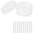 thumbnail image 3 of Beads Storage Box Parts Storage Box 100pcs Beads Watch Parts Hardware Storage Box Jewelry Small Items Container Organizer 2cm, 3 of 8