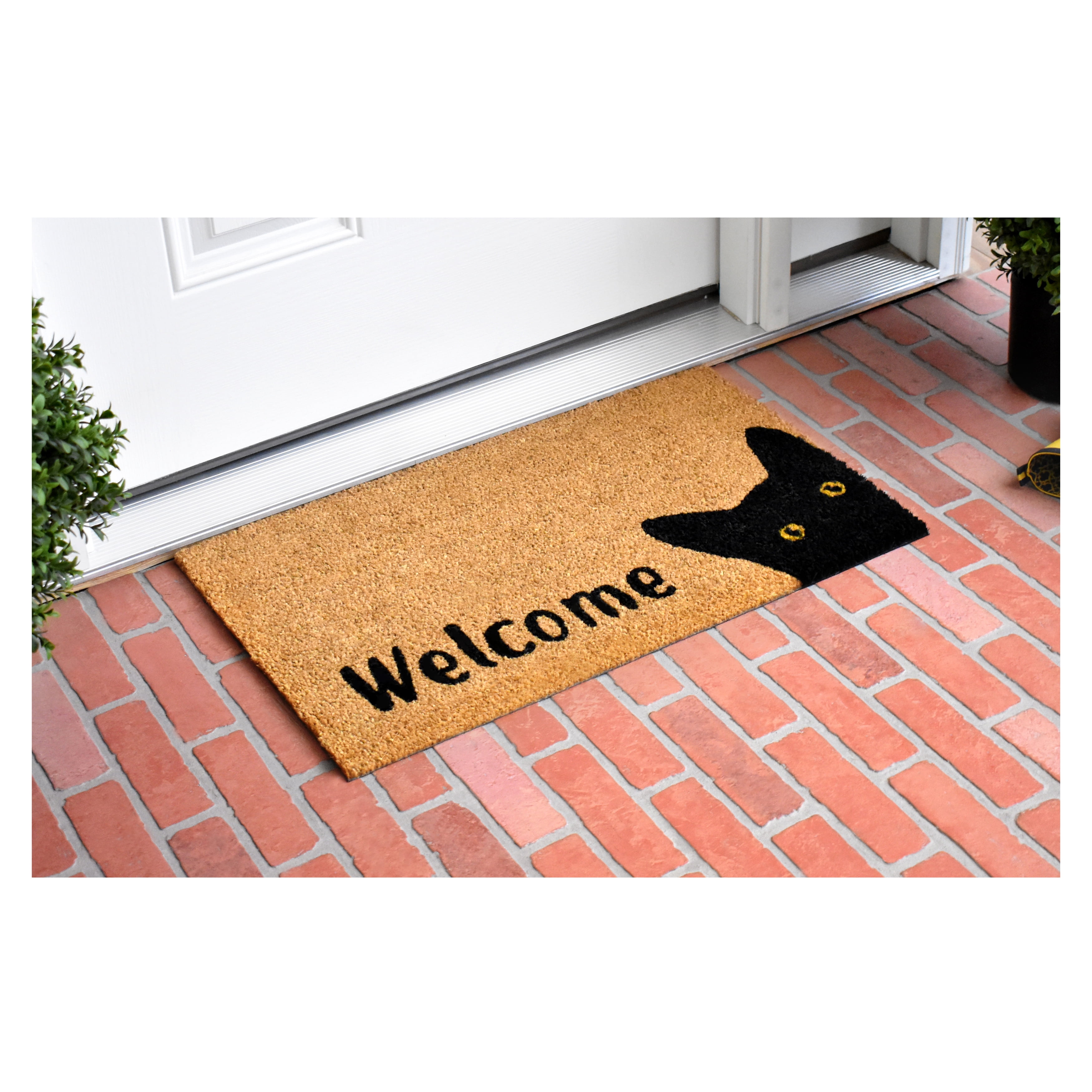 Calloway Mills Coir Kitty Korner Doormat 17'' x 29''