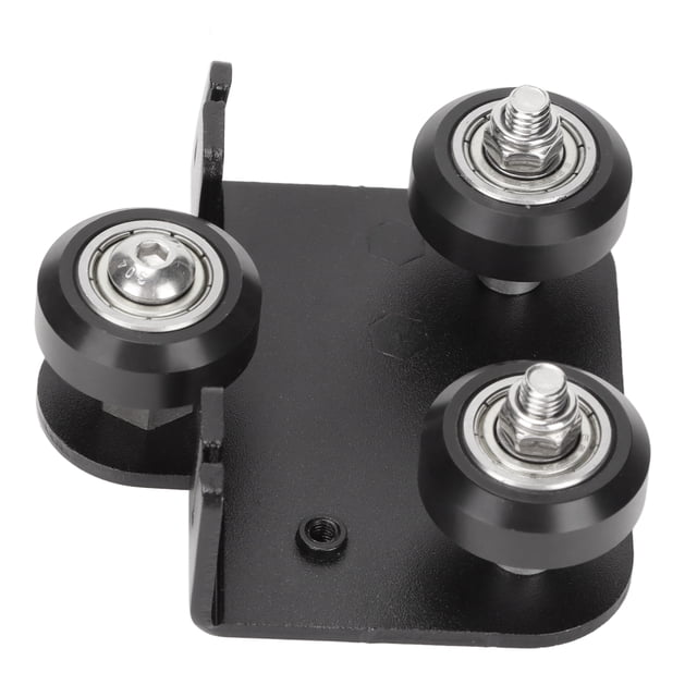 Placa de soporte posterior del extrusor 3D Bling Bling negra para Ender 3 Ender 3s