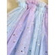 thumbnail image 4 of Bebé Niñas Tul Tutu Vestido Sin Mangas Estrellas Imprimir Fiesta de Cumpleaños Vestidos Nituyy Vestido de princesa de malla de lentejuelas para niñas, 4 of 5