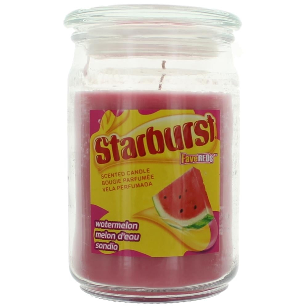 Starburst Scented Candle 16 oz Jar Watermelon