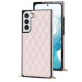 thumbnail image 1 of Case Compatible With Samsung Galaxy S22 Ultra, Diamond Lattice Embossed Pu Leather Cover, 1 of 3
