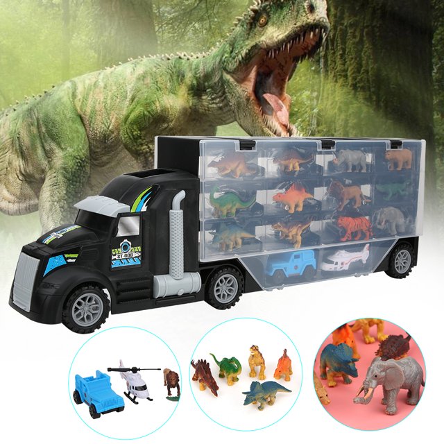 Camión transportador de animales, camión transportador de animales, camión deslizante, juguete transportador de animales, el mejor en su clase