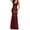 Red, variant on Wdgfv Elegant Slim Fit Sequin Sleeveless Evening Gown with Unique Low Neckline for Women's Formal Prom Dress Red XXL