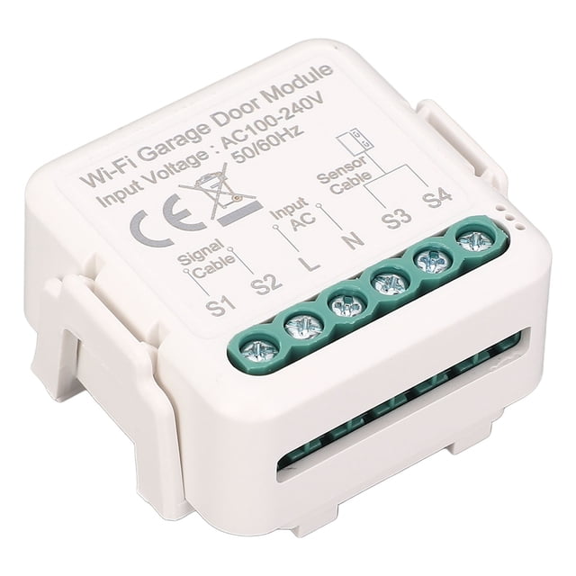 Intelligent Garage Door Controller, Intelligent Garage Door Opener Compact Easy Using ABS for Home