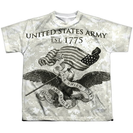 U.S. Army Men's  Union Sublimation T-shirt White