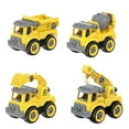 thumbnail image 1 of Car Children‘s Simulation Engineering Vehicle Green Disassembly And Assembly Sanitation Vehicle Boy Model Toy Car Screw Combination Gifts, 1 of 9