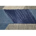 thumbnail image 5 of Feizy Arazad Transitional Geometric, Blue/Ivory/Gray, 2' x 3' Accent Rug Easy Care Stain Resistant Water Resistant Mid-Century Modern Chevron Design Carpet for Living Dining Bed Room, 5 of 8