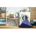 thumbnail image 2 of Ahgly Tapis d'Intérieur Lavable en Machine Carré Transitionnel Bleu Ciel, 4 Pieds Carré, 2 of 7