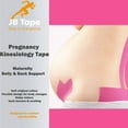 thumbnail image 6 of JB Kinesiology Sports Tapes, Pink, 80 Pre-Cut Strips, 4 Rolls, 6 of 11
