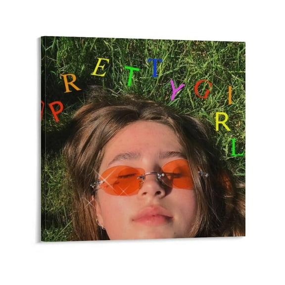 Clairo - Pretty Girl Music Cover Canvas Poster Wall Decorative Art Painting Living Room Bedroom Decoration Gift
