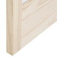 thumbnail image 4 of American Wood Pioneer Full Glass Bifold Door, 30-in. x 80-in., Unfinished Pine, 4 of 7