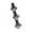 B, variant on Sparkling Hair Clip for Women Elegant Braided Design Daily Wear Rhinestone Hair Accessories Trendy Hairpin