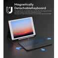 thumbnail image 4 of CHESONA Keyboard Case Compatible with iPad 9th/ 8th/ 7th Generation, 7-Color Backlit, Smart Touchpad, 2 Bluetooth Channels, Black, 4 of 6