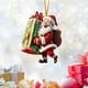thumbnail image 5 of Colgante Plano de Acrílico Navideño, Colgante de Coche Navideño, Adorno para Árbol de Navidad, 5 of 7