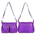 thumbnail image 4 of Sac à Bandoulière Multi-Poches Grande Capacité Imperméable pour Femmes Sac à Main Léger en Nylon, 4 of 7