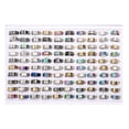 thumbnail image 1 of 50 Pcs Bagues en Acier Inoxydable avec Cœur et Strass pour Femmes Hommes Style Mixte Bijoux de Fête, 1 of 9