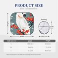 thumbnail image 3 of Fotbe Cockatoo Red Berries Juego de 2 Piezas de Parasoles para Parabrisas | Bloqueador Solar para Auto | Accesorios Plegables para Protección Solar Interior-Small, 3 of 6